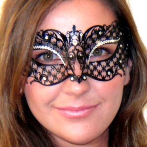 Adele Masquerade Mask Crystals