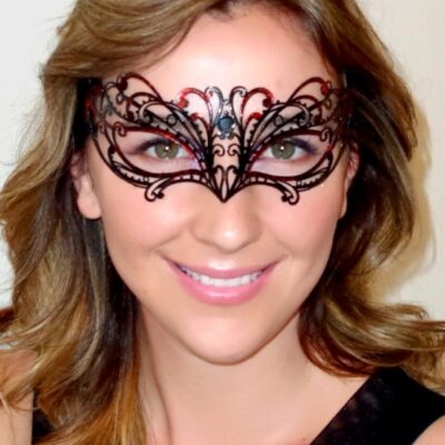 Chelsea Red Mask for Masquerade