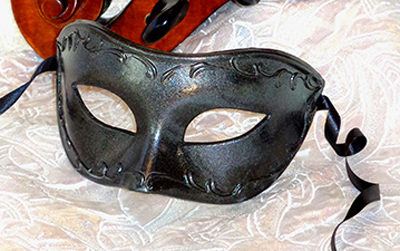 Mens Black Mask