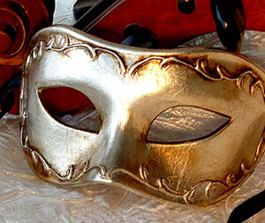 Antonio Silver Mask