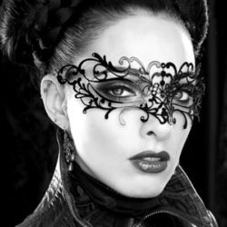 Sexy Black Masquerade Mask