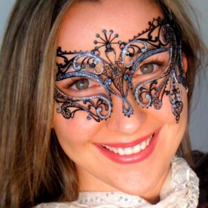 Exotic Italian Made Masquerade Mask Gatsby