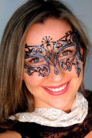 Exotic Italian Made Masquerade Mask Gatsby