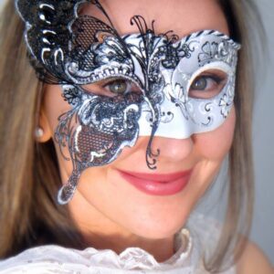 Butterfly Venetian Masquerade Mask