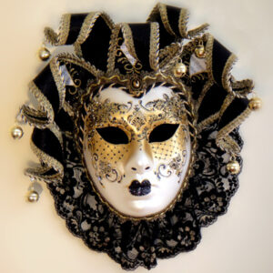 Carmen Jester Mask - Italian Made