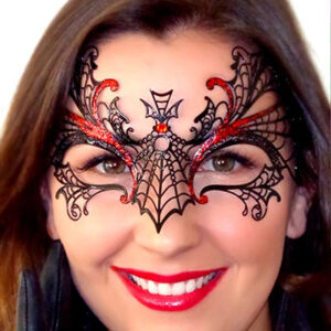 Maleficent Mask Halloween Red
