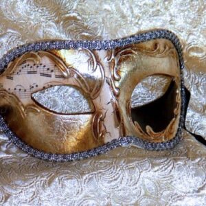 Navy Masquerade Mask
