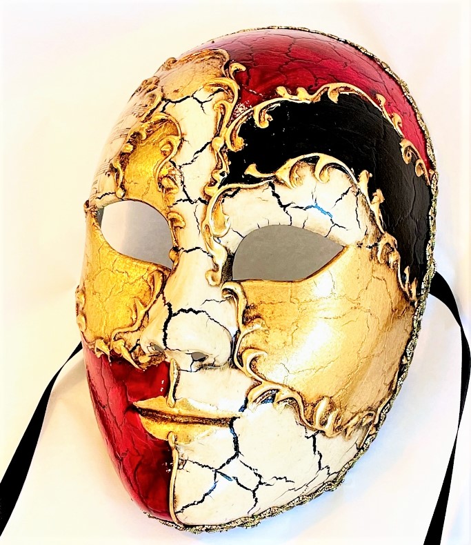 Full Face Mask Vivaldi - Wear or Decor - Mask Shop Australia - Free Post