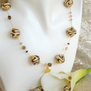 Ivory Murano Jewelry Set