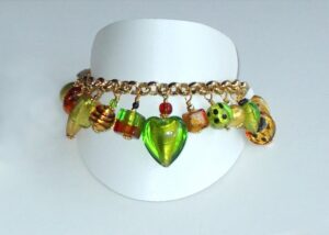 murano-glass-bracelet-lime-green