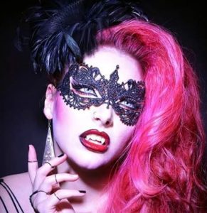 Carmen Black Lace Mask