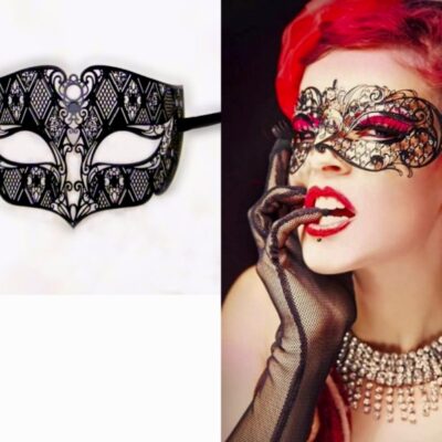 Smoking Hot Filigree Pair of Masks