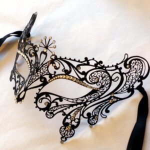 Exotique Italian Made Mask with Crystals