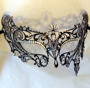 Exotique Italian Made Mask with Crystals