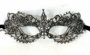 Anastasia Silver Black Mask