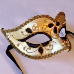 Anika Gold Mask - Italian Made