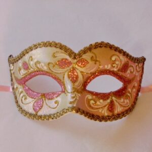 Anika Rose Gold Venetian Mask