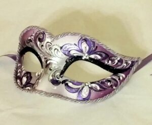 Lily Purple Mask from Venice