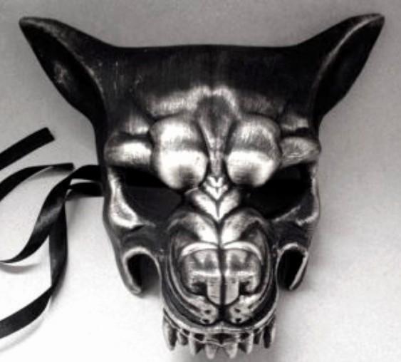 Dog Masquerade Mask Savage - Mask Shop Australia