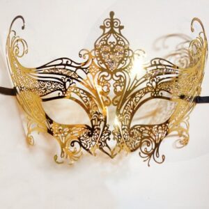 Gold Filigree Mask