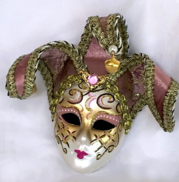 Louise Mini Jester Rose - Mask Shop Australia