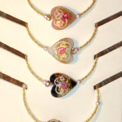 Romantic Bracelet Chantilly Murano Glass