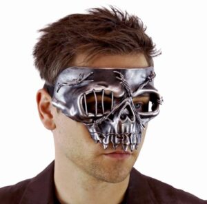 Barbed Wire Skull Masquerade Mask