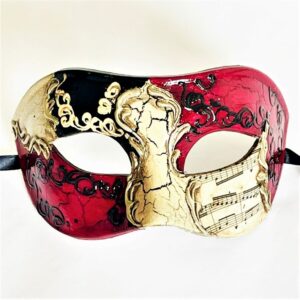italian-masquerade-mask-red