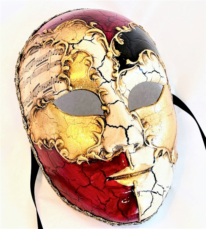 Full Face Mask Vivaldi - Wear or Decor - Mask Shop Australia - Free Post
