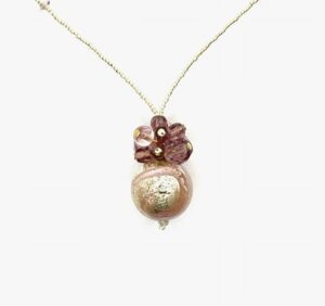 peach-murano-glass-necklace