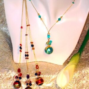 Belmondo Amber Murano Necklace