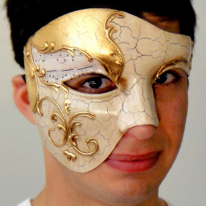 Gold Phantom Mask